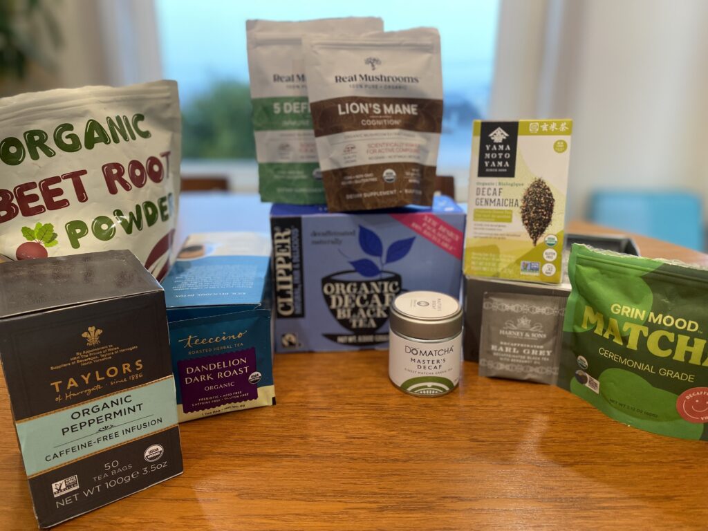 Decaf. products I've tried during my 3-month no caffeine experiment